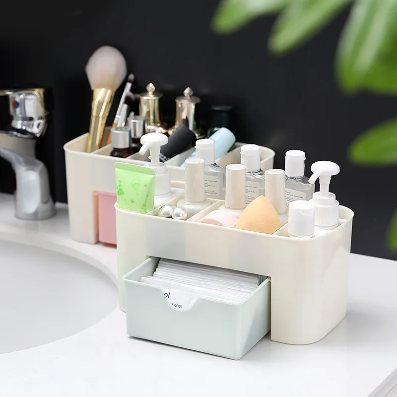 Drawer-type Vanity Household Plastic Multi-functional Storage Box Remote Control Jewlery Box Office Desk Storage Box
Drawer-type Vanity Household Plastic Multi-functional Storage Box Remote Control Jewlery Box Office Desk Storage Box