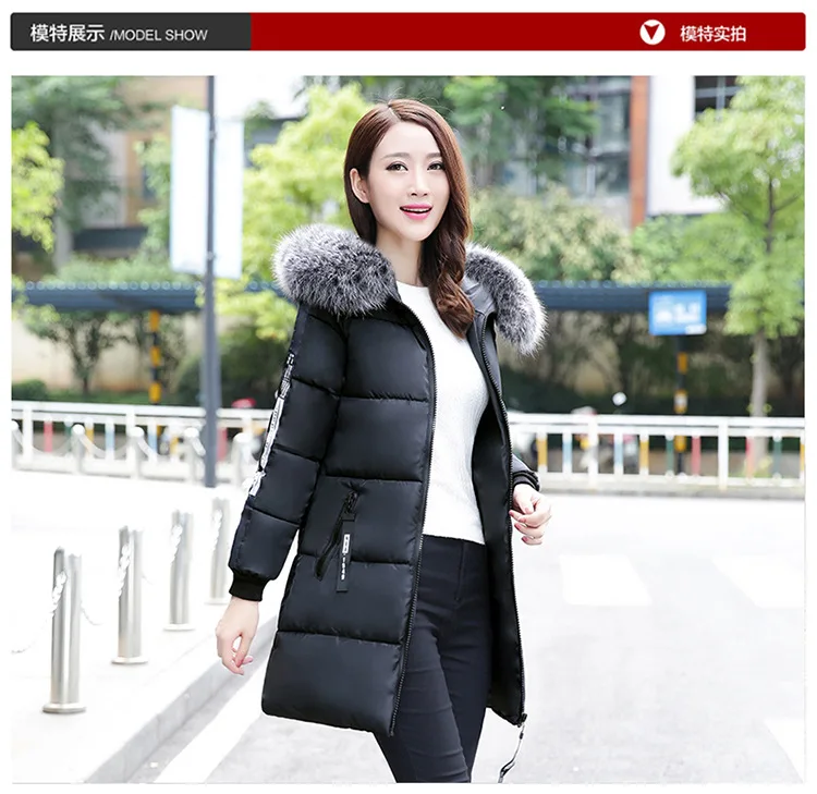 A Generation of Fat down Jacket Women's Mid-length Large Fur Collar 2017 New Style Korean-style Slim Fit over-the-Knee down Jack
A Generation of Fat down Jacket Women's Mid-length Large Fur Collar 2017 New Style Korean-style Slim Fit over-the-Knee down Jack