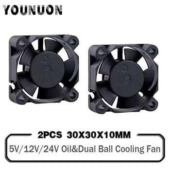 2 Pieces 3d printer fan 3010 30MM 30*30*10MM 3cm Graphics card fan Cooling fan 5V 12V 24V with 2pin sleeve&dual ball
2 Pieces 3d printer fan 3010 30MM 30*30*10MM 3cm Graphics card fan Cooling fan 5V 12V 24V with 2pin sleeve&dual ball