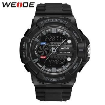 WEIDE Watch Men Digital Military Watch Waterproof Clock Alarm Date Analog Digital Army Quartz PU Strap Band Top Brand Men watch
WEIDE Watch Men Digital Military Watch Waterproof Clock Alarm Date Analog Digital Army Quartz PU Strap Band Top Brand Men watch