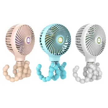 Mini Portable Hanging Octopus Shape Stand Adjustable Handheld USB Charging Fan Cooler for Baby Stroller Student Use
Mini Portable Hanging Octopus Shape Stand Adjustable Handheld USB Charging Fan Cooler for Baby Stroller Student Use