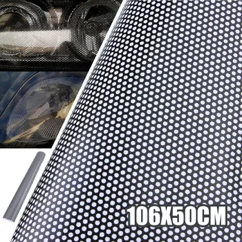 Hot Car Styling Light Sticker 106x50cm Tinting Perforated Mesh Film Fly-Eye Legal Tint Headlight Rear Light Stickers
Hot Car Styling Light Sticker 106x50cm Tinting Perforated Mesh Film Fly-Eye Legal Tint Headlight Rear Light Stickers