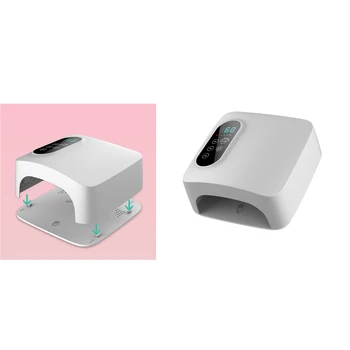 Rechargeable Cordless UV LED Nail Lamp with High Capacity Battery Nail Dryer Curing Lamp with Press Sn Sensor for All Gel Na
Rechargeable Cordless UV LED Nail Lamp with High Capacity Battery Nail Dryer Curing Lamp with Press Sn Sensor for All Gel Na