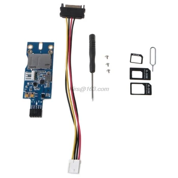 Mini PCI-E to USB Adapter Card with SIM Card Slot Converter for Desktop System
Mini PCI-E to USB Adapter Card with SIM Card Slot Converter for Desktop System