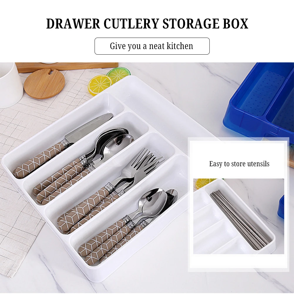 1Pc Kitchen Cutlery Organizer Drawer Tray Spoon Cutlery Separation Storage Box Cabinet Chopsticks Tableware Drawer Divider Tray
1Pc Kitchen Cutlery Organizer Drawer Tray Spoon Cutlery Separation Storage Box Cabinet Chopsticks Tableware Drawer Divider Tray