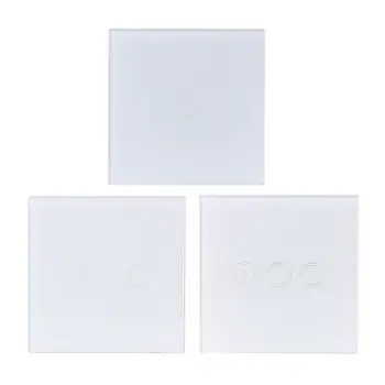 433MHZ 86 Type Wireless Glass Panel Remote Control Wall Touch Switch RF Controller Sticker For Home Room LED Light Lamp Supplies
433MHZ 86 Type Wireless Glass Panel Remote Control Wall Touch Switch RF Controller Sticker For Home Room LED Light Lamp Supplies
