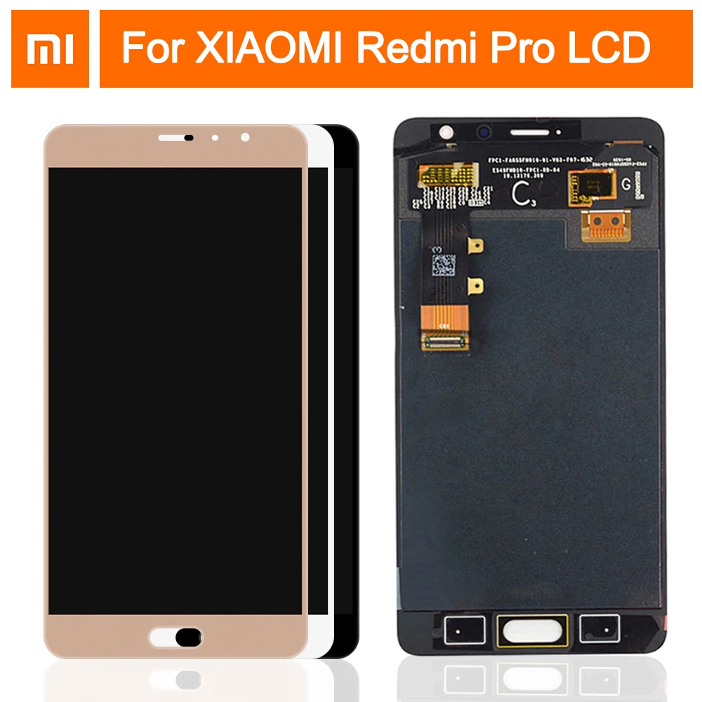 5.5'' inch For XiaoMi RedMi Pro LCD Touch Screen Digitizer Assembley Replacement With Frame Parts For RedMi Pro Display
5.5'' inch For XiaoMi RedMi Pro LCD Touch Screen Digitizer Assembley Replacement With Frame Parts For RedMi Pro Display