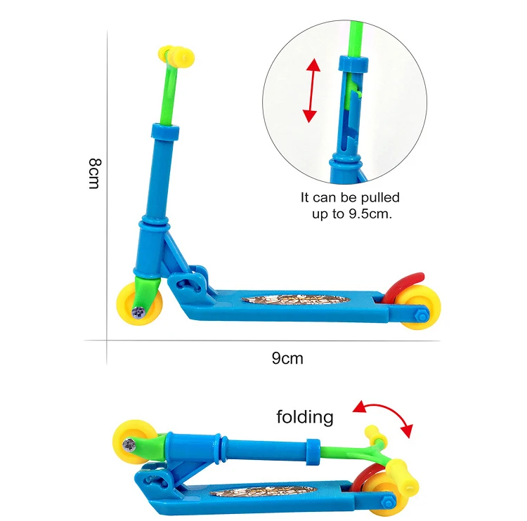 Generic Mini Finger Skateboarding Fingerboard BMX Bicycle Skate Boards