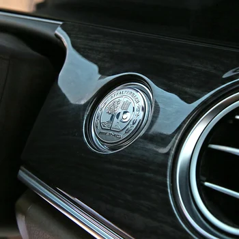 For Mercedes Benz E class W213 CLS C257 MB GLC X253 C W205 Car ENGINE START STOP button Decorative cover 3D AMG Metal stickers
For Mercedes Benz E class W213 CLS C257 MB GLC X253 C W205 Car ENGINE START STOP button Decorative cover 3D AMG Metal stickers