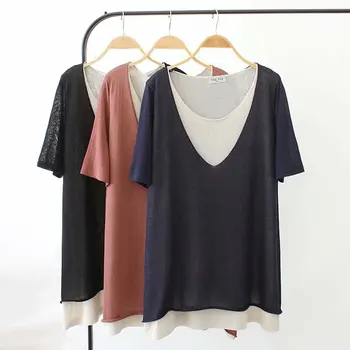 2020 new fashion brand summer oversize plus size Tshirt O-neck Casual Short Patchwork
2020 new fashion brand summer oversize plus size Tshirt O-neck Casual Short Patchwork