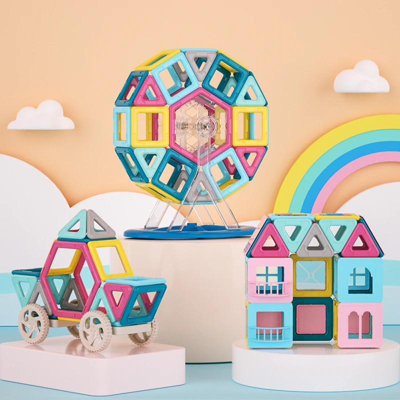 Big Size Magnetic Blocks Kids Designer Magnets Magnetic Construction Set Model DIY Building Blocks Educational Toys For Children
Big Size Magnetic Blocks Kids Designer Magnets Magnetic Construction Set Model DIY Building Blocks Educational Toys For Children
