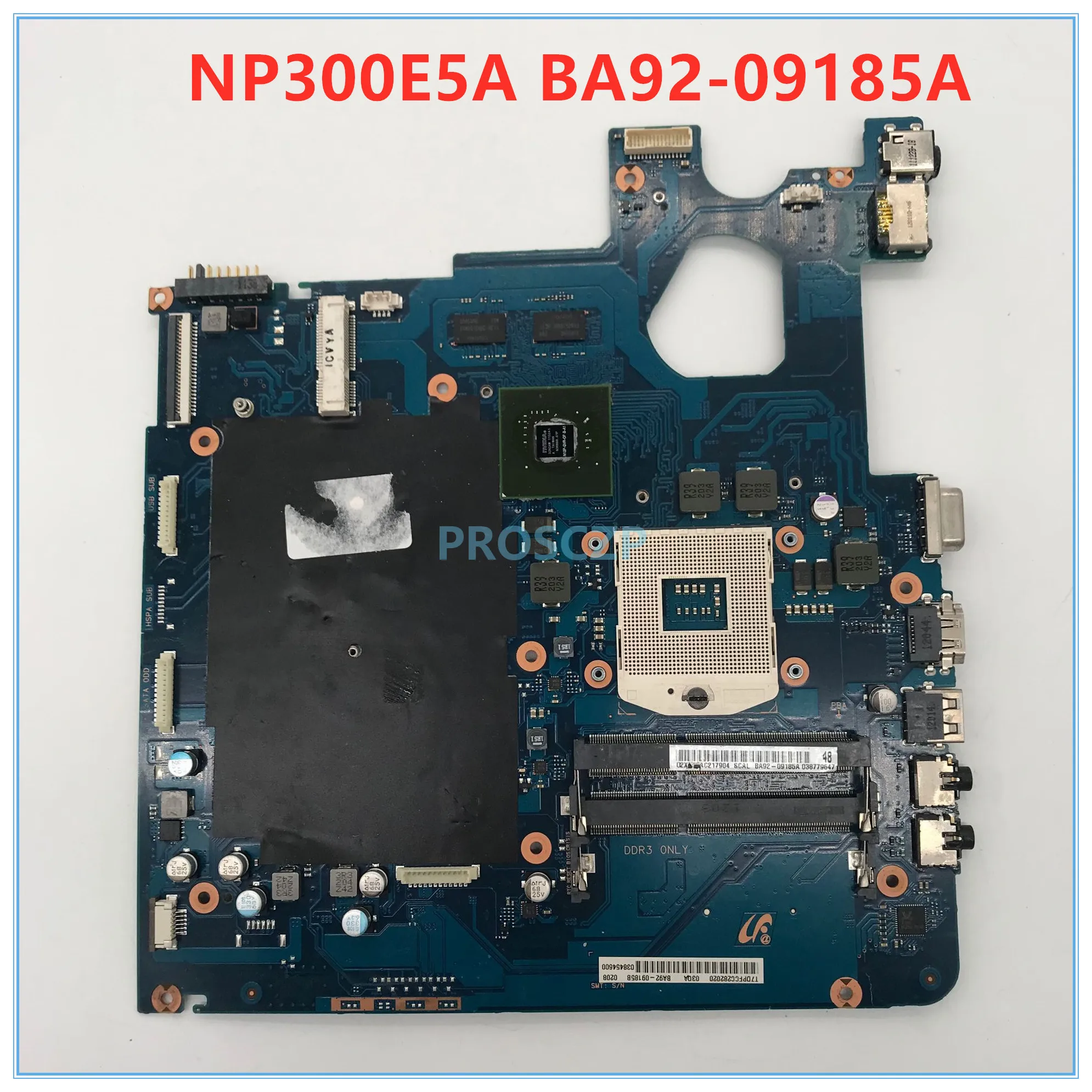 High quality For Samsung NP300E5A NP300V5A Laptop motherboard BA92-09185A BA92-09185B BA41-01763A 100% working well | Компьютеры и