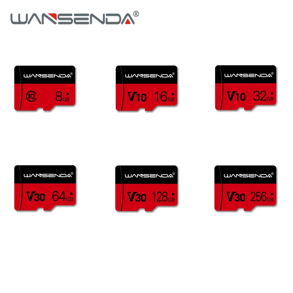 WANSENDA Memory Card Micro SD Card 256GB 128GB 64GB 32GB 16GB Class 10 Flash Card Microsd TF Cards with Free Adapter
WANSENDA Memory Card Micro SD Card 256GB 128GB 64GB 32GB 16GB Class 10 Flash Card Microsd TF Cards with Free Adapter