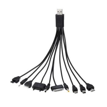 10 in1 USB Cable Multi Pin Socket 10 in 1 Universal Multi Pin Transfer Charger Pin Connector Multiconector USB Data Cord Cables
10 in1 USB Cable Multi Pin Socket 10 in 1 Universal Multi Pin Transfer Charger Pin Connector Multiconector USB Data Cord Cables