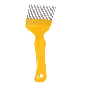 1PC Practical Creative Lightweight Handy 21 Needle Useful Bent Stainless Steel Tines Comb Uncapping Fork
1PC Practical Creative Lightweight Handy 21 Needle Useful Bent Stainless Steel Tines Comb Uncapping Fork