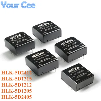 DC-DC Isolated Converter Power Supply Module 5W DC DC 12V to 15V/5V/12V 24v to 5V/12V HLK-5D2405/5D1205/5D1212/5D1215/5D2412
DC-DC Isolated Converter Power Supply Module 5W DC DC 12V to 15V/5V/12V 24v to 5V/12V HLK-5D2405/5D1205/5D1212/5D1215/5D2412