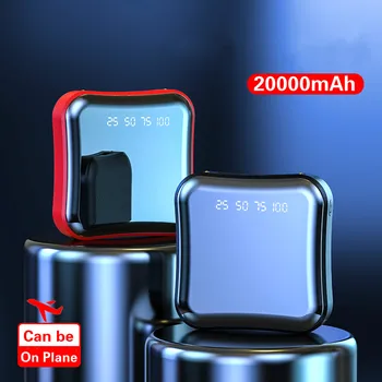 20000mAh Mini Portable Power Bank Full Screen Digital Display Powerbank Fast Charging External Battery for IPhone Xiaomi Samsung
20000mAh Mini Portable Power Bank Full Screen Digital Display Powerbank Fast Charging External Battery for IPhone Xiaomi Samsung