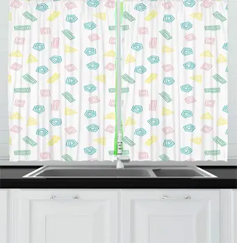 Multicolor Geometric Kitchen Curtains Contemporary Demonstration Absurd Colorful Spiraling Geometric Formations for Kitchen
Multicolor Geometric Kitchen Curtains Contemporary Demonstration Absurd Colorful Spiraling Geometric Formations for Kitchen