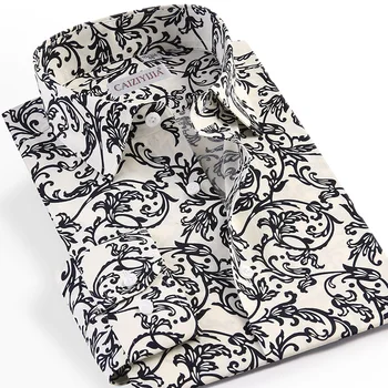 Mens New Casual Floral Printed Hawaiian Beach Shirts Pocket-less Design Long Sleeve Standard Fit Button Up Stylish Flowers Shirt
Mens New Casual Floral Printed Hawaiian Beach Shirts Pocket-less Design Long Sleeve Standard Fit Button Up Stylish Flowers Shirt