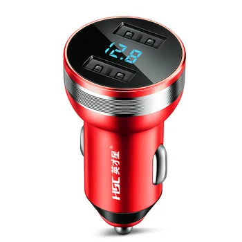 Elite Star Car Charger Steam 3.1A Mobile Phone Charger Double USB Band Voltage Detection HSC-107D
Elite Star Car Charger Steam 3.1A Mobile Phone Charger Double USB Band Voltage Detection HSC-107D