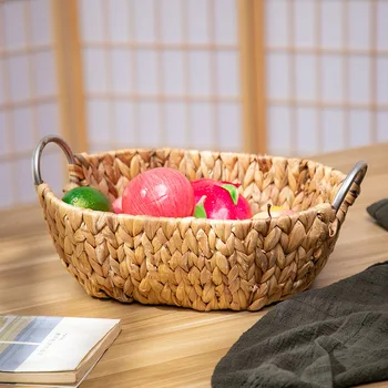 Desktop Accept Box Straw Plaited Article Accept Basket Countryside Snacks Storage Box Sundries Cosmetics Accept Box Shower Room
Desktop Accept Box Straw Plaited Article Accept Basket Countryside Snacks Storage Box Sundries Cosmetics Accept Box Shower Room
