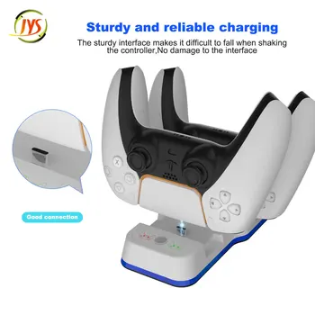 For Sony Playstation 5 Wireless Controller Dual Charging With Indicator Light PS5 Handle Gamepad Charging Base Charger
For Sony Playstation 5 Wireless Controller Dual Charging With Indicator Light PS5 Handle Gamepad Charging Base Charger