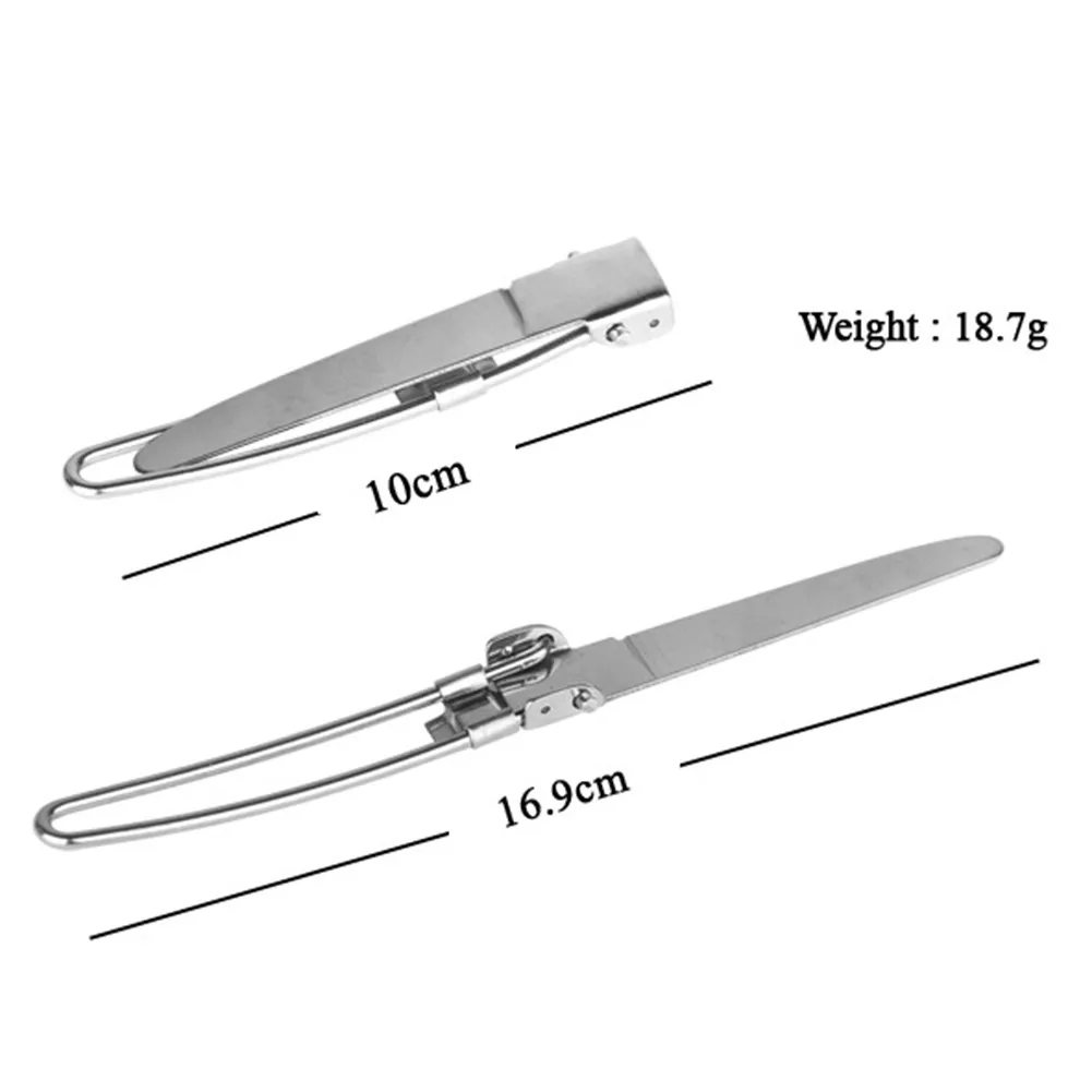Stainless Steel Folding Camping Spoon Fork Knives Flatware Cutlery Utensil WIth Bag Ultralight Outdoor Hiking Picnic Tableware
Stainless Steel Folding Camping Spoon Fork Knives Flatware Cutlery Utensil WIth Bag Ultralight Outdoor Hiking Picnic Tableware