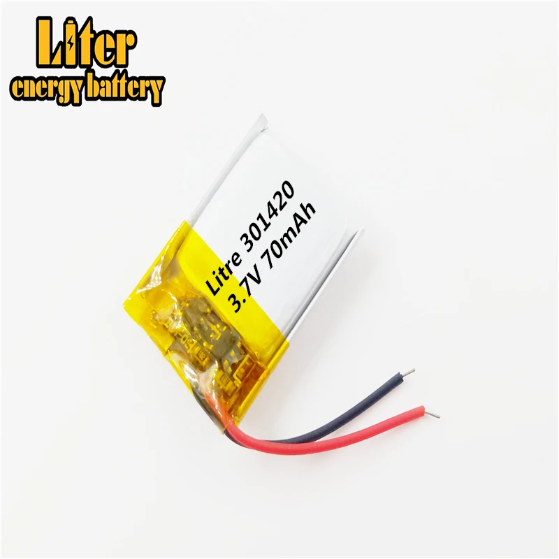 031420 301420 70MAH MP3 bluetooth-гарнитура маленькая toys аккумулятор 3,7 V литиевая батарея 37V батарея
031420 301420 70MAH MP3 bluetooth-гарнитура маленькая toys аккумулятор 3,7 V литиевая батарея 37V батарея