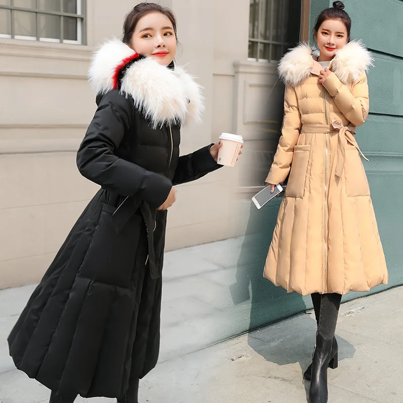 Korean-style Versitile Fashion Double Purpose Cotton-padded Clothes 2018 Winter New Style Waist Hugging Lace-up Large Fur Collar
Korean-style Versitile Fashion Double Purpose Cotton-padded Clothes 2018 Winter New Style Waist Hugging Lace-up Large Fur Collar