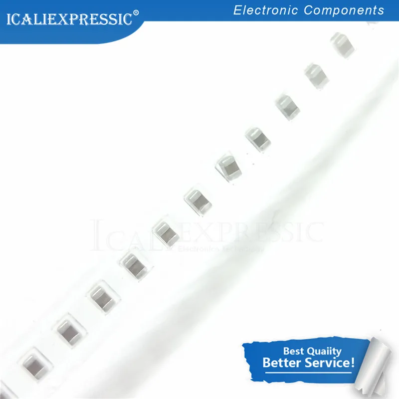 100PCS 1206 50V SMD Thick Film Chip Multilayer Ceramic Capacitor 1pF- 22uF 10NF 100NF 1UF 2.2UF 4.7UF 10UF 22PF
100PCS 1206 50V SMD Thick Film Chip Multilayer Ceramic Capacitor 1pF- 22uF 10NF 100NF 1UF 2.2UF 4.7UF 10UF 22PF
