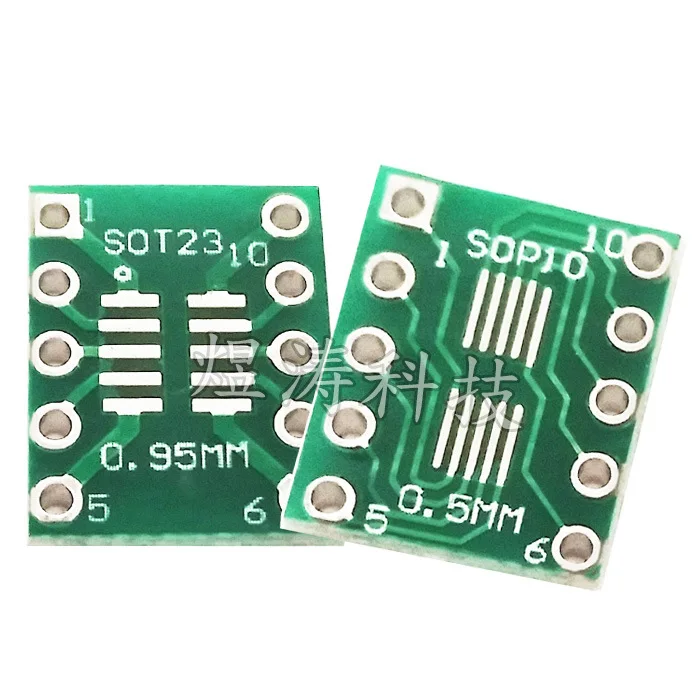 SOT23 MSOP10 UMAX Turn Dip10 Adapter Plate 0.5 Size 0 95mm Spacing Test Universal Board
SOT23 MSOP10 UMAX Turn Dip10 Adapter Plate 0.5 Size 0 95mm Spacing Test Universal Board