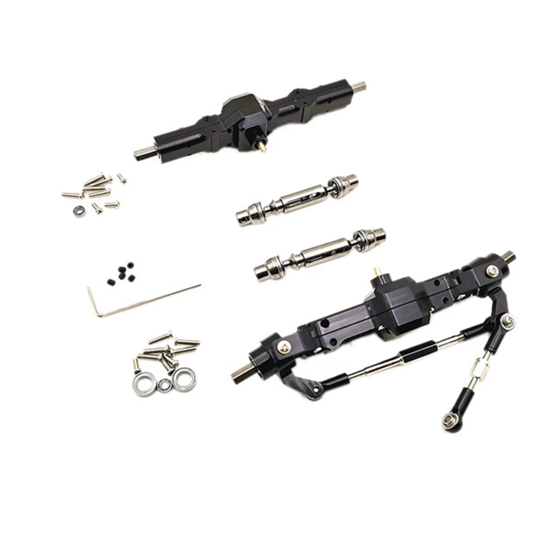 Front+Rear Metal RC Car Axle Set for WPL 1/16 B14 B14K B24 B24K C14 C14K C24 C24K Upgrade Parts
Front+Rear Metal RC Car Axle Set for WPL 1/16 B14 B14K B24 B24K C14 C14K C24 C24K Upgrade Parts