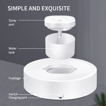 Creative Smart Robot Disinfection Air Humidifier Ultrasonic Diffuser Humidifier Aromatherapy Humificador For Household Office
Creative Smart Robot Disinfection Air Humidifier Ultrasonic Diffuser Humidifier Aromatherapy Humificador For Household Office