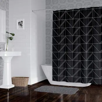 Modern Luxury Geometric Shower Curtain Can Be Customized Waterproof And Mildew Proof Polyester Shower Curtain
Modern Luxury Geometric Shower Curtain Can Be Customized Waterproof And Mildew Proof Polyester Shower Curtain