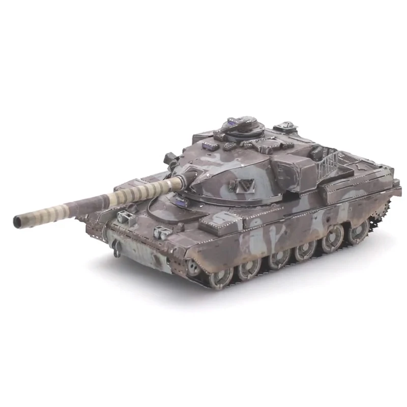 MU 3D металлическая головоломка главный боевой танк наборы военных моделей сделай