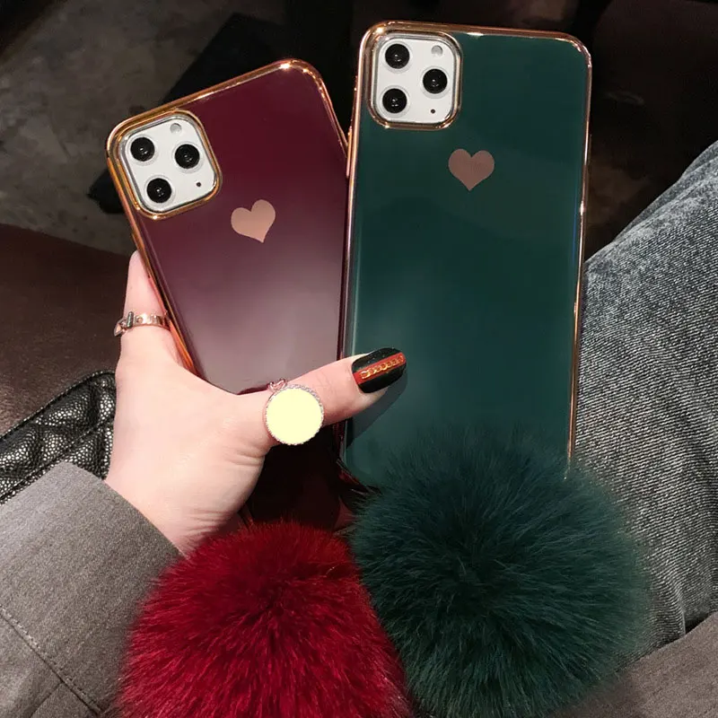 Green Fur Ball Silicone Soft Case For iPhone XS XR XS Max 6s 7 8 Plus Back Cover For iPhone 11 11 Pro 11 Pro Max Shockproof
Green Fur Ball Silicone Soft Case For iPhone XS XR XS Max 6s 7 8 Plus Back Cover For iPhone 11 11 Pro 11 Pro Max Shockproof