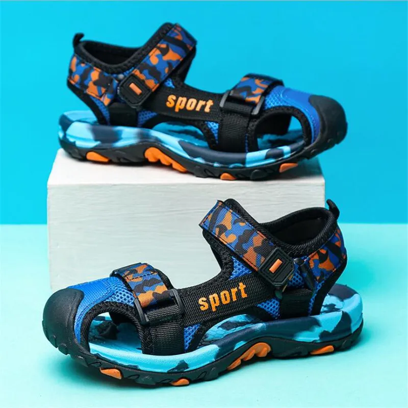 2021 summer children's sandals fashion camouflage boys' sandals bag head kick resistant soft sole children's beach sandals
2021 summer children's sandals fashion camouflage boys' sandals bag head kick resistant soft sole children's beach sandals