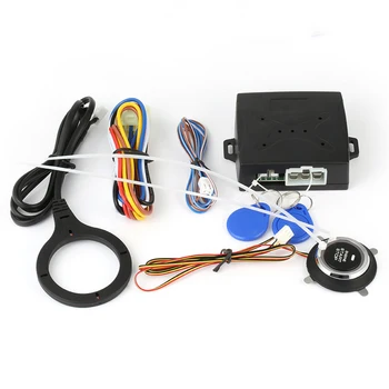 Car Alarm Car Engine Push Start Button RFID Lock Ignition Starter Keyless Entry Start Stop Anti-theft System
Car Alarm Car Engine Push Start Button RFID Lock Ignition Starter Keyless Entry Start Stop Anti-theft System