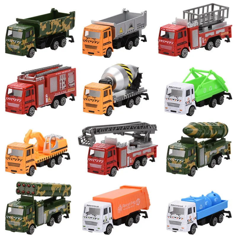 Children Model Alloy Trolley Model Set Excavator Fire Truck Missile Truck Alloy Models Toy
Children Model Alloy Trolley Model Set Excavator Fire Truck Missile Truck Alloy Models Toy