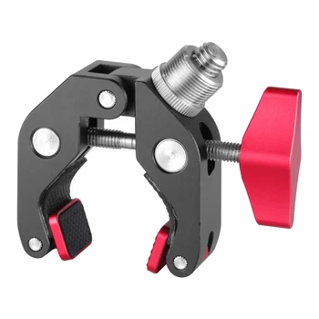 Neewer Super Clamp Crab Pliers Clip 5/8 Inches Conversion Screw All-Metal Design for DSLR Rig Cameras Load up to 4.4 Pounds
Neewer Super Clamp Crab Pliers Clip 5/8 Inches Conversion Screw All-Metal Design for DSLR Rig Cameras Load up to 4.4 Pounds