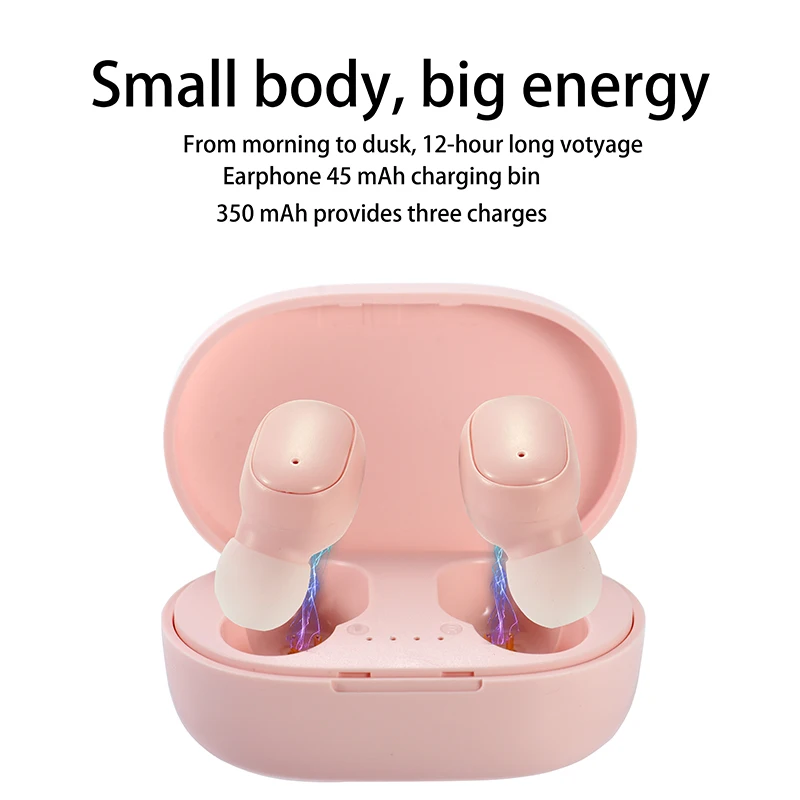 New A6 TWS Wireless Bluetooth Earphone Waterproof Sports Stereo Earbud In-Ear Headset With Mic Charging Box For Android Ios
New A6 TWS Wireless Bluetooth Earphone Waterproof Sports Stereo Earbud In-Ear Headset With Mic Charging Box For Android Ios