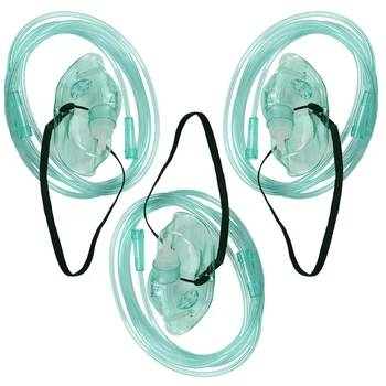 3Pcs Mask Child Oxygen Mask Simple Oxygen Mask Adult Oxygen Mask Disposable Oxygen Mask for Home Hospital Nurse Doctor
3Pcs Mask Child Oxygen Mask Simple Oxygen Mask Adult Oxygen Mask Disposable Oxygen Mask for Home Hospital Nurse Doctor
