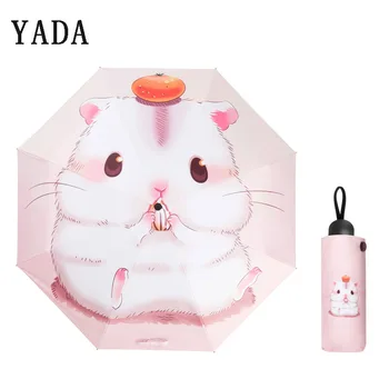 YADA INS Small Cartoon Hamster Umbrella Rainy Pocket Foldable Mini Sun Umbrella For Women Girl Animal Child Umbrellas YD200020
YADA INS Small Cartoon Hamster Umbrella Rainy Pocket Foldable Mini Sun Umbrella For Women Girl Animal Child Umbrellas YD200020