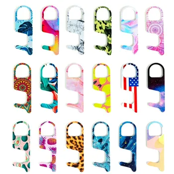 1pc Edc Door Opener Safety Portable Contactless Key Chain Public Press Elevator Button Hygiene Hand Door Handle Tool
1pc Edc Door Opener Safety Portable Contactless Key Chain Public Press Elevator Button Hygiene Hand Door Handle Tool