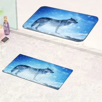 Animal Wolf Pattern Non-slip Carpet Bath Mat Floor Mat Foot Mat PVC Non-slip Mat
Animal Wolf Pattern Non-slip Carpet Bath Mat Floor Mat Foot Mat PVC Non-slip Mat