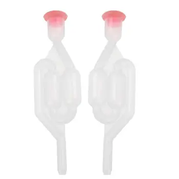 2PCS Home Brew One-way Airlock Valve Wine Stoppers Taper Plug Bubbler Stopper with Cover (Red Cover)
2PCS Home Brew One-way Airlock Valve Wine Stoppers Taper Plug Bubbler Stopper with Cover (Red Cover)