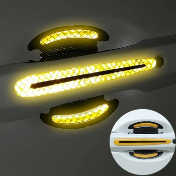 Car Handle Stickers Reflective Door Warning Tape Auto Carbon Fiber Decoration Car Door Safety Reflective Sticker Strip
Car Handle Stickers Reflective Door Warning Tape Auto Carbon Fiber Decoration Car Door Safety Reflective Sticker Strip