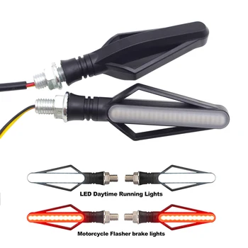 Motorcycle Turn Signals LED Light Flowing Water Blinker Flashing Indicator Tail FOR gsf 650 ducati 999 yamaha fazer 1000 zzr 600
Motorcycle Turn Signals LED Light Flowing Water Blinker Flashing Indicator Tail FOR gsf 650 ducati 999 yamaha fazer 1000 zzr 600