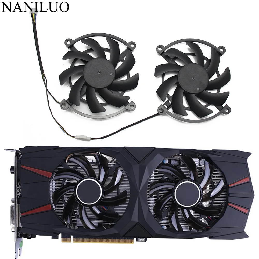 2 шт./лот кулер iGame GTX 1060 1070 4 контактный заменяемый для красочных видеокарт S GeForce