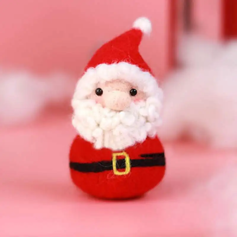 DIY Wool Felt Christmas Husband Stamped Music Handmade Material Bag Handmade Felt Santa Claus Christmas Material Kit Needle Felt
DIY Wool Felt Christmas Husband Stamped Music Handmade Material Bag Handmade Felt Santa Claus Christmas Material Kit Needle Felt